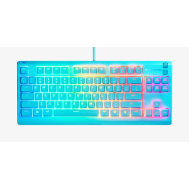 Steelseries Apex 3 TKL - US clavier Gaming USB QWERTY Anglais américain Couleur aqua