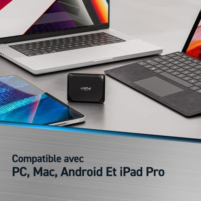 Crucial X10 Pro Portable - vue 2