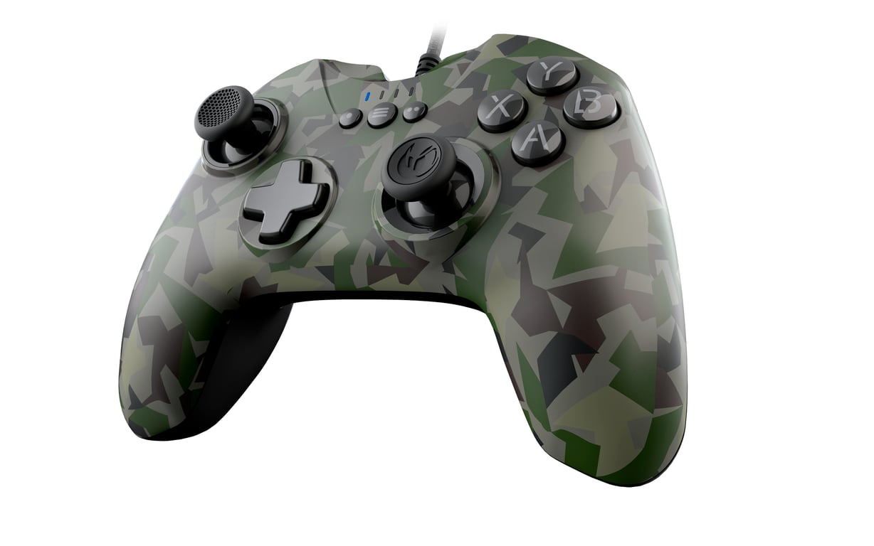 NACON GC 100 Forest Camo USB Manette de jeu PC Neuf