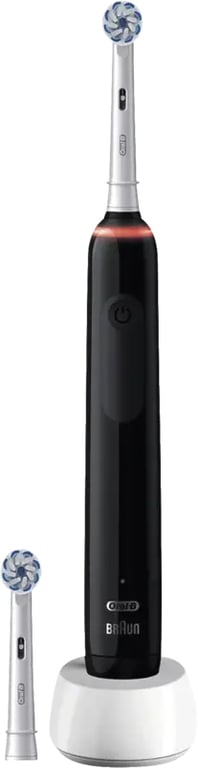 Oral B Pro 3 3000 Brosse à dents électrique 1 Étui De Voyage 1 Brossette Éliminer Jusqu’à 100 % de Plaque Dentaire - vue 3