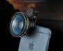 Objectif Pince 2 en 1 pour Smartphone Super Grand Angle Macro 0.45X Lentille Universel (NOIR)