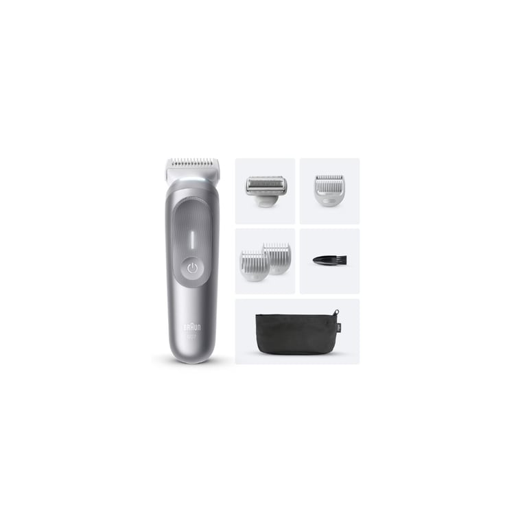Tondeuse Corps Braun BG7550 – 100 Min Autonomie, 100% Étanche, 3 Sabots Inclus - vue 4