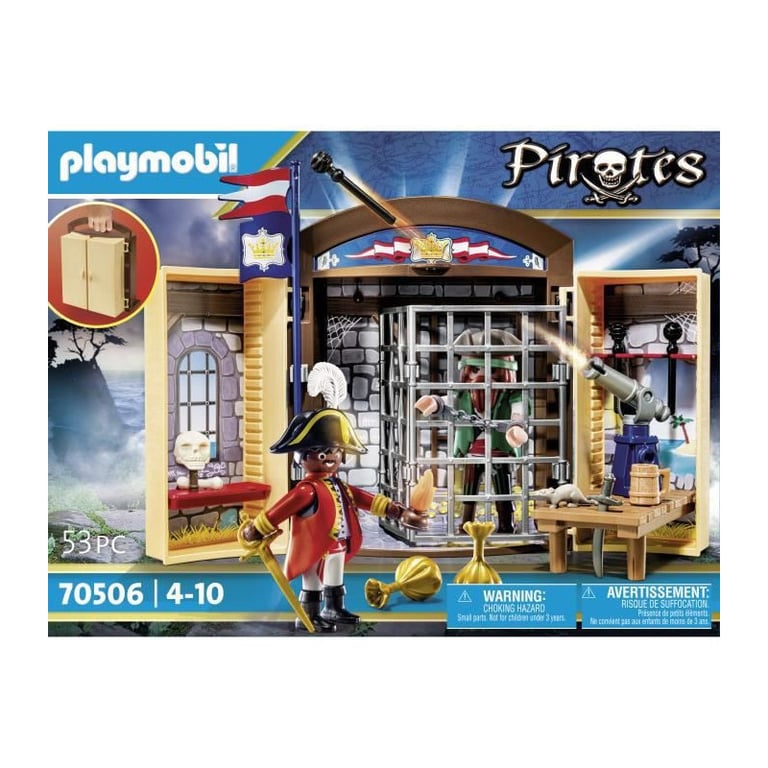 Figurine Play Box 'pirate Et Soldat' Playmobil La Boîte Avec Accessoires Inclus - vue 4