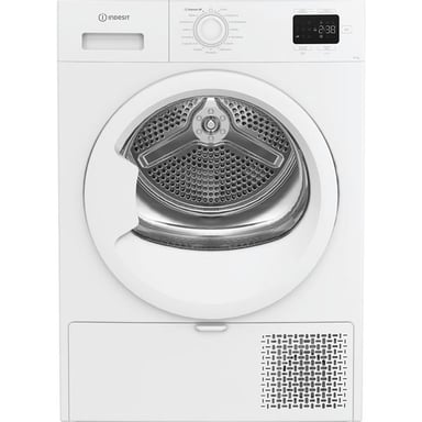 Sèche-linge, Pompe à chaleur, 10 KG, A+/ E, Interface Small Digit, xx d INDESIT - CYD102DWWFR