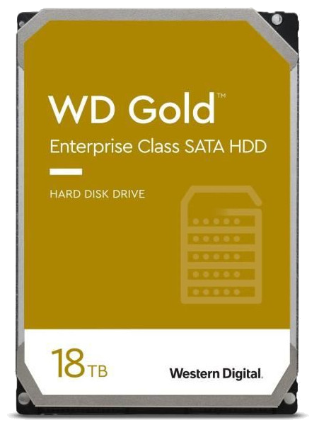 WD Gold? - Disque dur Interne - 18To - 7200 tr/min - 3.5 (WD181KRYZ)