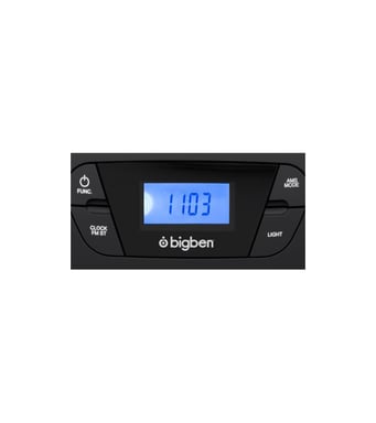 Radio Lecteur CD avec effets lumineux CD61NUSB Noir Bigben Audio