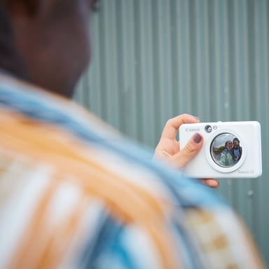 Canon Appareil photo couleur instantané Zoemini S2, Blanc perle