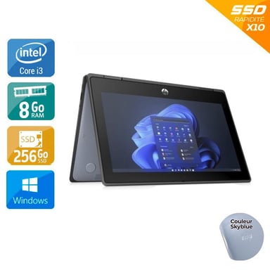 HP Pro x360 Fortis G10 116 i3 12 SSD Windows 11 - vue 1