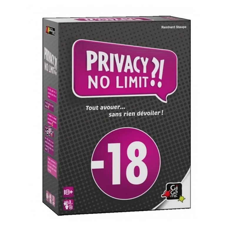 Jeu d’ambiance Gigamic Privacy No Limit - vue 2