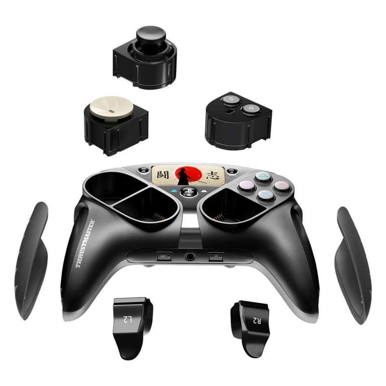 THRUSTMASTER ESWAP FIGHTING PACK : 2 gâchettes1 D Pad circulai 2 mini sticks2 capuchons2 grips 2 autocollants de touchpad Neuf - vue 4