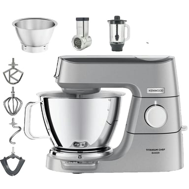 Robot da cucina Kenwood Titanium Chef Baker KVC85.314SI 1200 W Argento