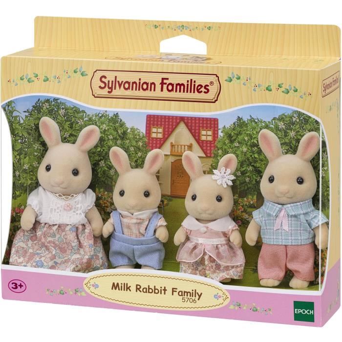 Famille Lapin Crème Sylvanian Families - vue 3
