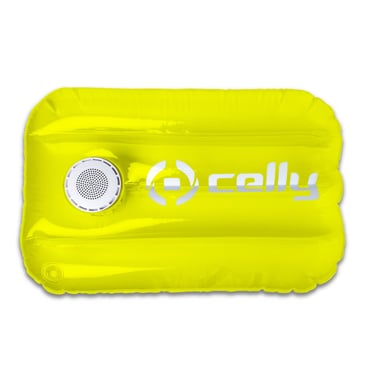 Celly Poolpillow Mono altoparlante portatile Bianco, Giallo 3 W