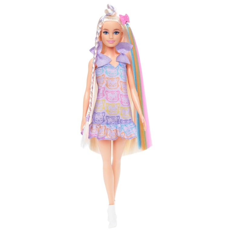 Poupée Mannequin Barbie JCT72 – Cheveux Extra-Longs, 2 Tenues Incluses - vue 3