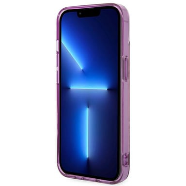 Funda Guess para iPhone 14 Plus 6.7'' rosa Jungle Collection