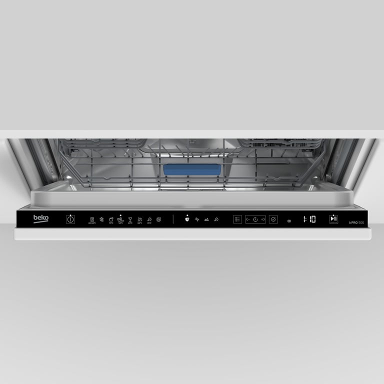 Lave vaisselle Beko b300 BDIN38540 15 couverts Classe C intégrable LED SteamGloss - vue 3