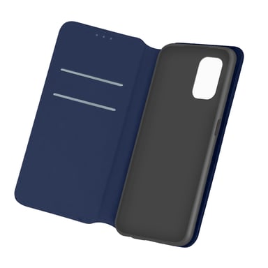 Housse pour Xiaomi Redmi Note 10 / Note 10s Porte-cartes Support Vidéo Bleu nuit