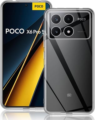 Xiaomi Poco X6 Pro 5G coque tpu transparente