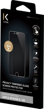Protection d'écran Privée en verre trempé pour Apple iPhone 6/6s