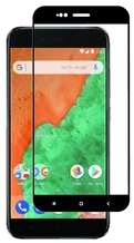 Verre Trempe 0.33 Mm Contour Noir: Xiaomi Mi A1