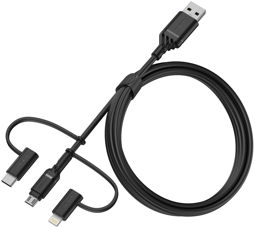 OtterBox 3in1 USB A Micro/Lightning/USB - Cable - Digital