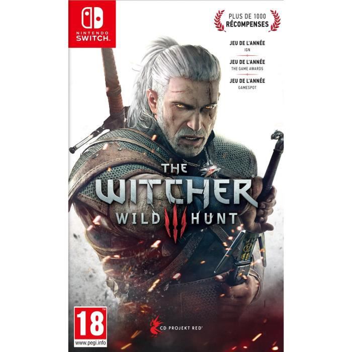 The Witcher 3 : Wild Hunt Jeu Switch - Bandai Namco Entertainment