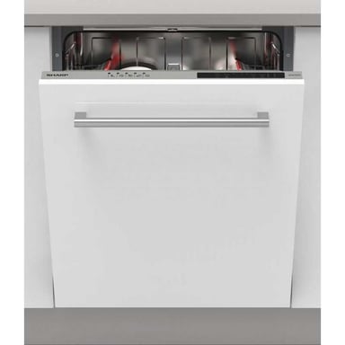 Lave-vaisselle encastrable Sharp QW-NI14I47EX 13 couverts 60 cm 5 programmes LED 47 dB inox