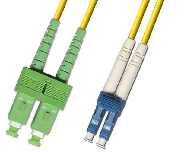 Microconnect FIB8410005 câble InfiniBand et à fibres optiques 0,5 m SC LC Jaune - Neuf