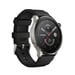 Amazfit GTR 4 Superspeed Black 3,63 cm (1.43'') AMOLED 46 mm Numérique 466 x 466 pixels Écran tactile Noir GPS (satellite)