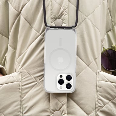 OtterBox React Series Necklace MagSafe pour iPhone 15 Pro, transparente - produits livrés sans emballage Apple (brand) iPhone 15 Pro