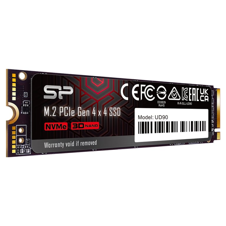Silicon Power UD90 4 To .2 PCI Express 4.0 NVMe 3D NAND Neuf - vue 3