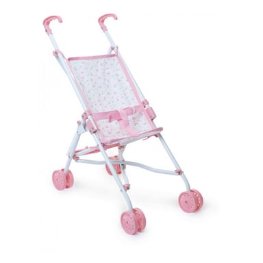 Cochecito para muñeca rosa Petitcollin - Elegancia y confort para las pequeñas mamás