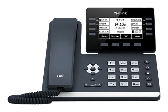 Telefono fisso Yealink SIP-T53 Grigio 8 linee LCD