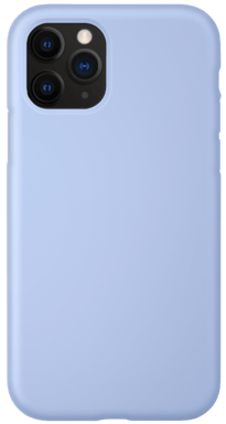 Carcasa de gel de silicona suave a prueba de golpes para Apple iPhone 11 Pro, azul lila.
