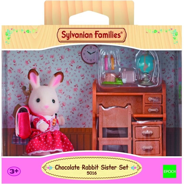 Sylvanian Family 5016 : Fillette lapin dans le bureau Epoch d'enfance - vue 7