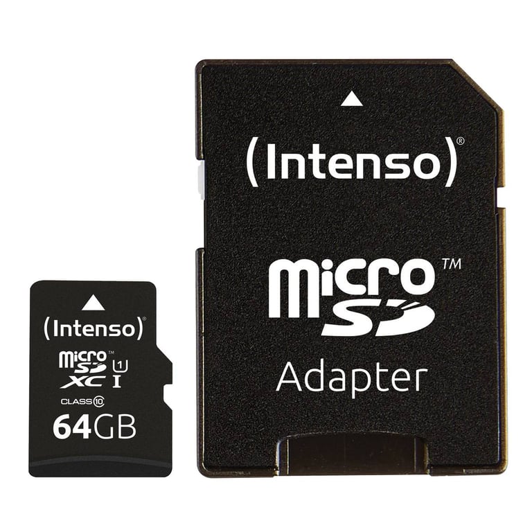 Intenso 3423593 mémoire flash 64 Go MicroSD UHS-I Classe 10
