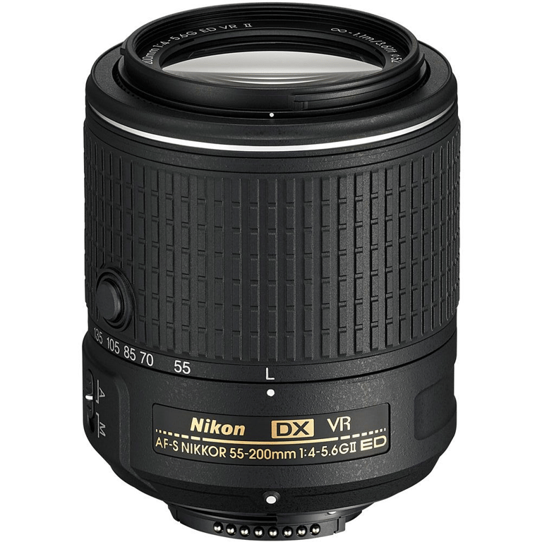 Nikon AF DX 55 200 mm f4 5.6 ED VR II - vue 4