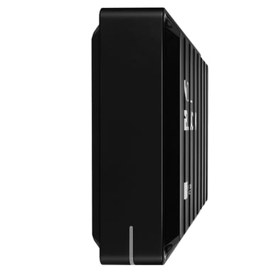 Disco rigido esterno Western Digital D10 8Tb nero, bianco