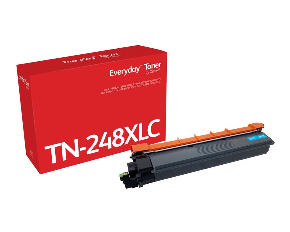 Xerox À rendement élevé cyan compatible boîte cartouche de toner alternative pour : Brother TN 248XLC programme de retours World Alliance pour Brother DCP L3520 L3560... - vue 3