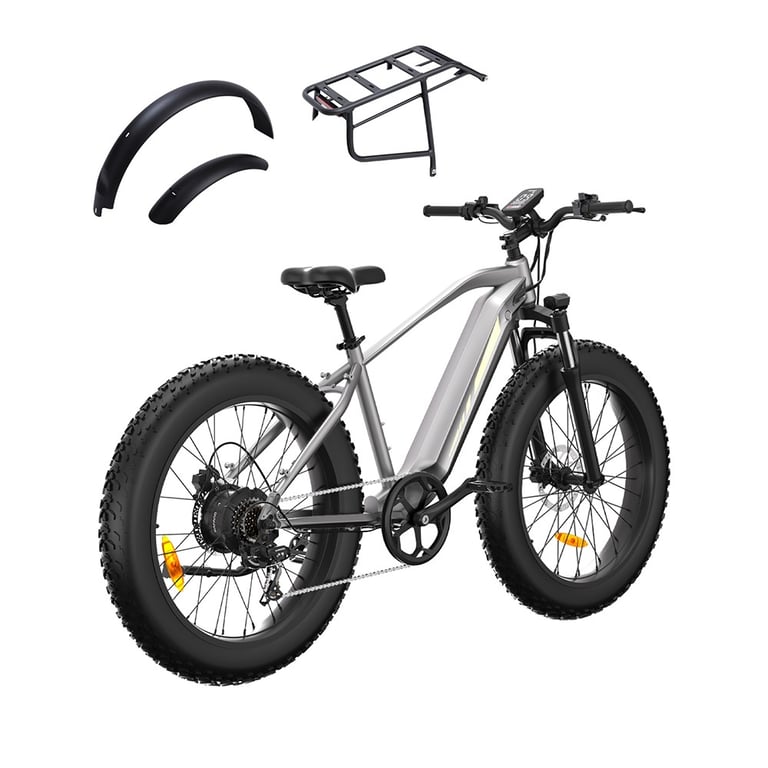 VTT Électrique Bodywel D6 – Moteur 250 W, Batterie 48 V 13,5 Ah - vue 2