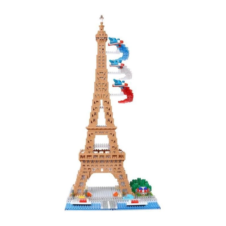 Nanoblock Bandai NB057 Tour Eiffel 500 pièces À monter soi même et plus - vue 4