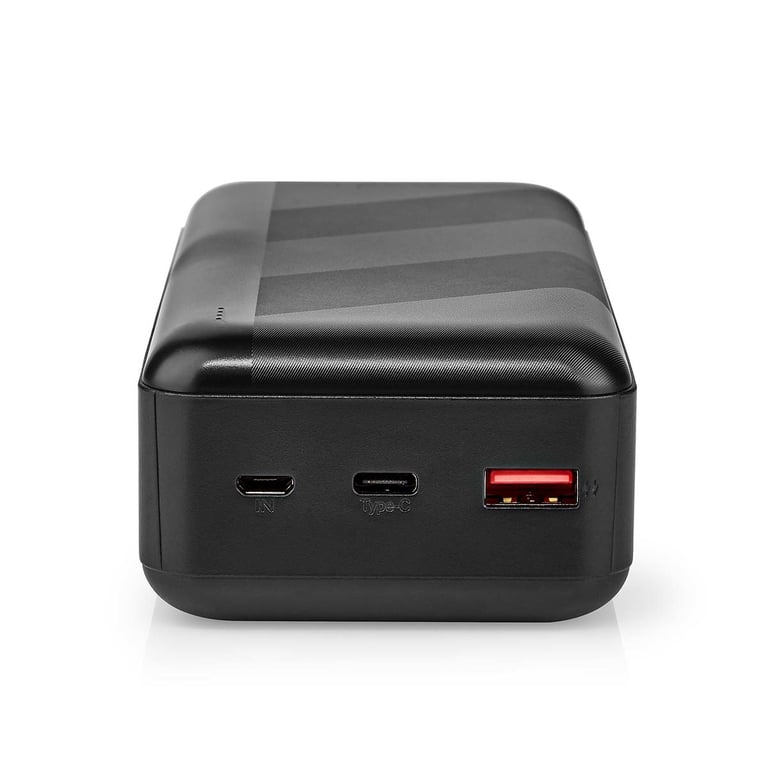 Nedis UPBK65W30000BK banque d'alimentation électrique Lithium Polymère LiPo 32000 mAh Neuf - vue 2