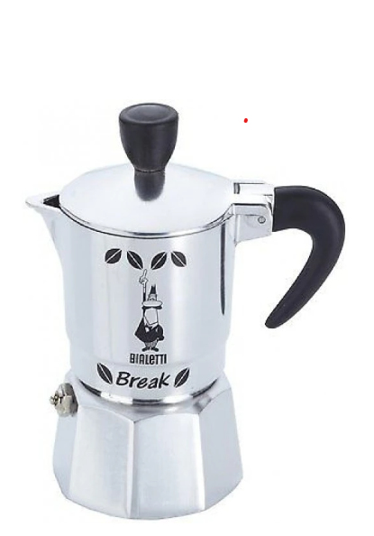 Bialetti Break Cafetière à moka Aluminium Neuf - vue 1
