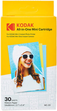Kodak Cartridge 30 sheets 2,1'' x 3,4'' - Kodak