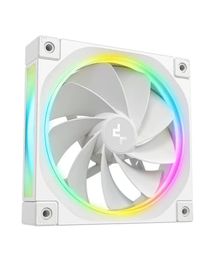DeepCool FL12R Boitier PC Ventilateur 12 cm Blanc 1 pièce(s)