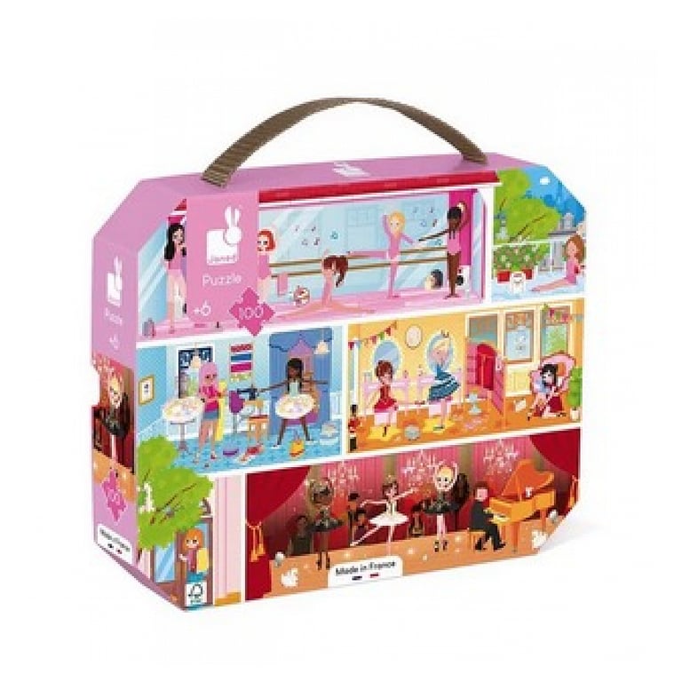 Puzzle 100 pièces : Danse Academy Juratoys Janod - vue 2