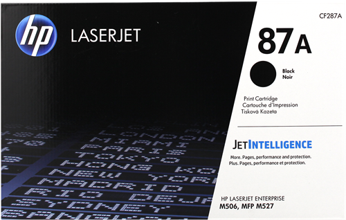 Cartouche de toner noire HP 87A