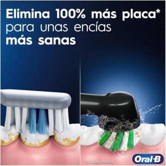 Oral B Pro 3 3000 Brosse à dents électrique 1 Étui De Voyage 1 Brossette Éliminer Jusqu’à 100 % de Plaque Dentaire - vue 5