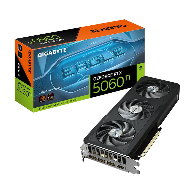 TARJETA GRAFICA GIGABYTE RTX 5060 TI EAGLE MAX OC GDDR7 - vue 2