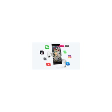 Insta360 Flow 2 AI Tracker Bundle Stabilisateur de caméra de smartphone Blanc - Neuf Blanc - vue 2